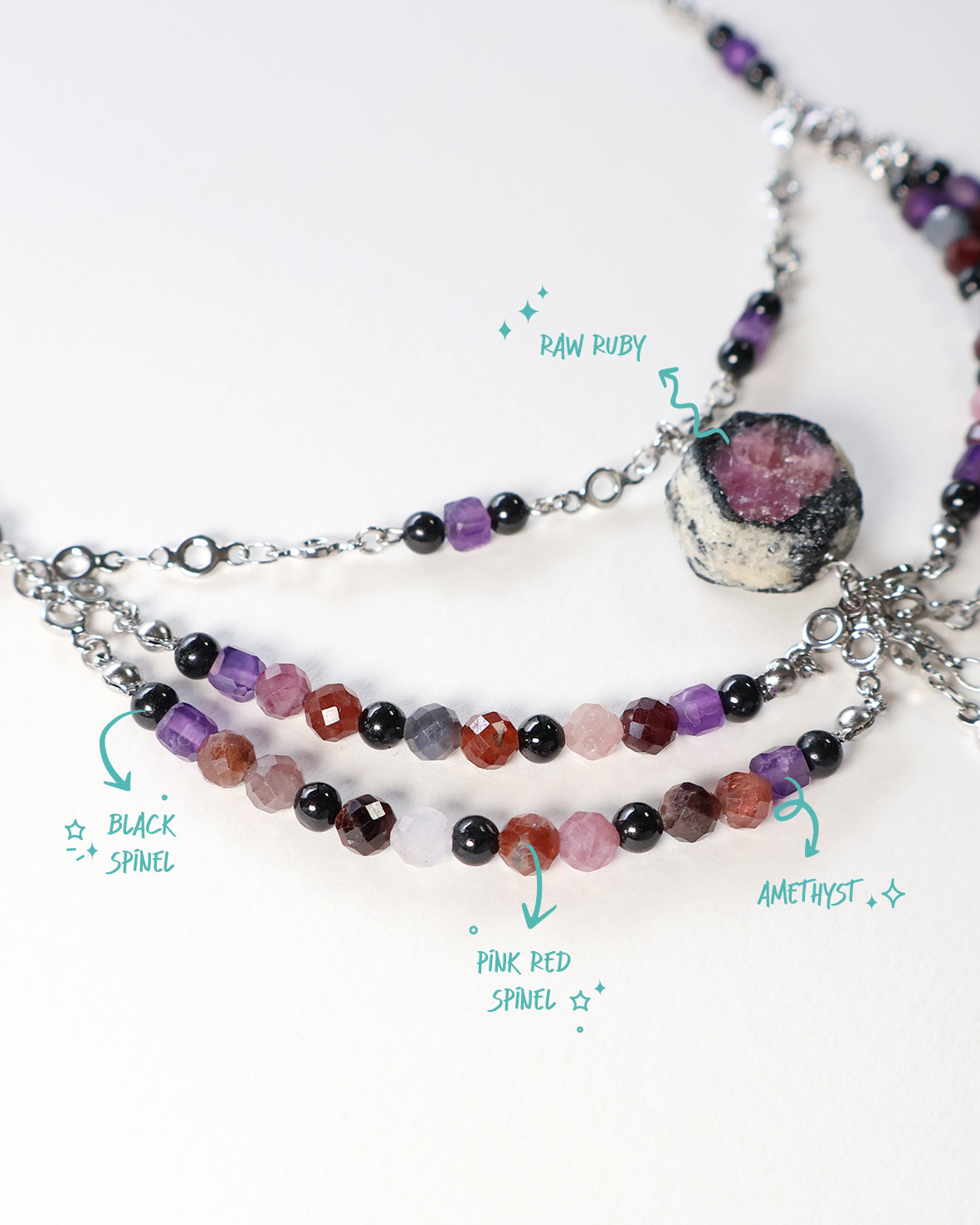 Astral Ruby Necklace