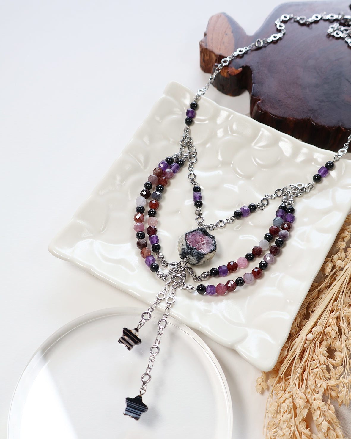 Astral Ruby Necklace