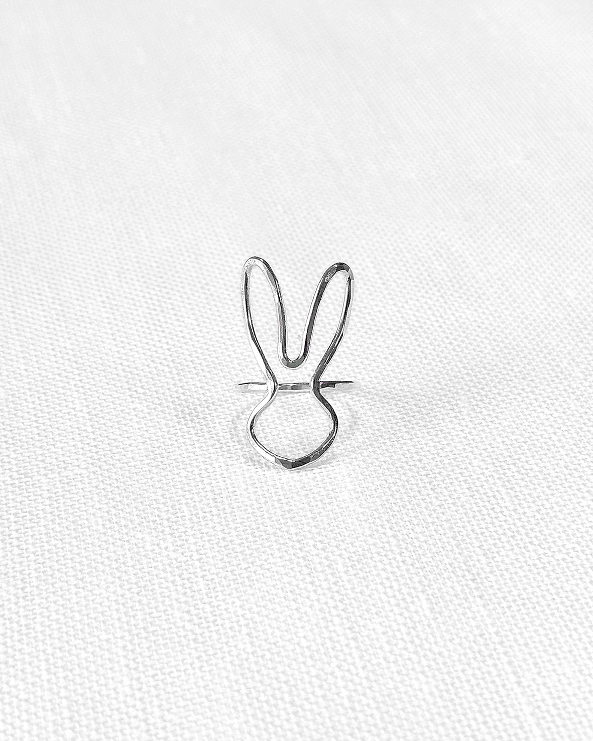 Bunny Silhouette Ring Main image