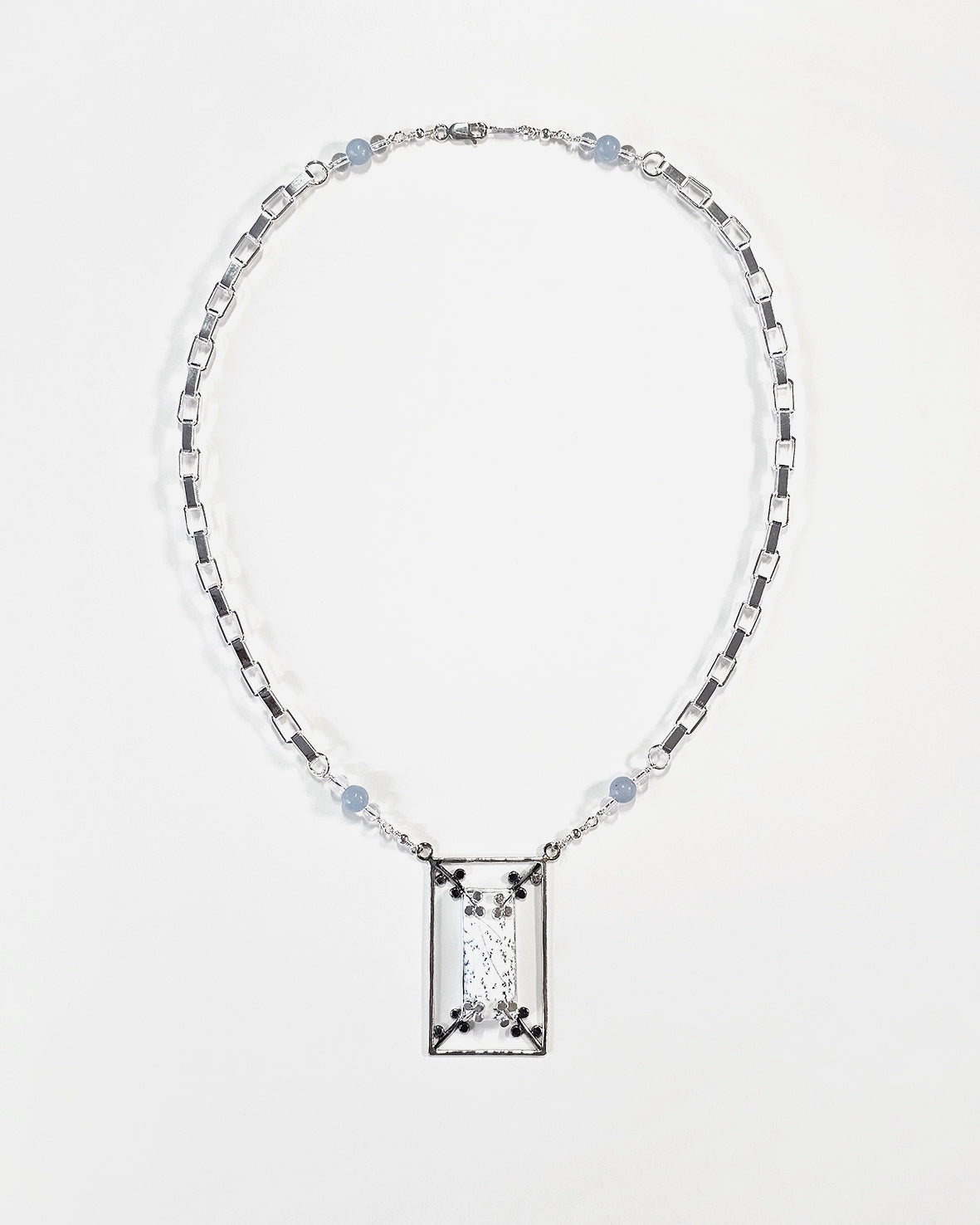 Dendritic Dandelion Necklace