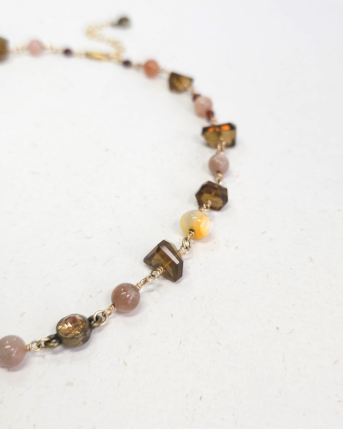 Honey Golden River Necklace