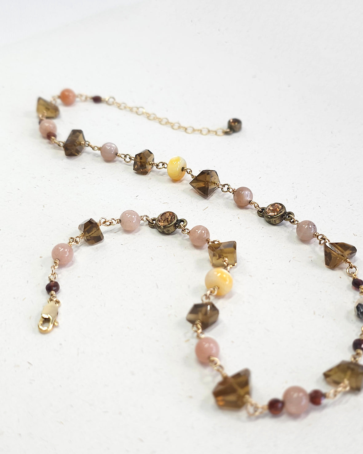 Honey Golden River Necklace