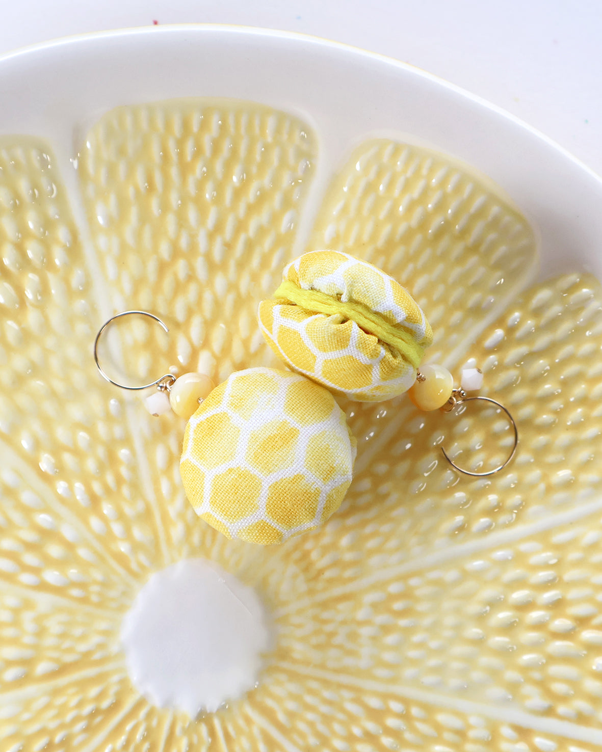 Honeybee Macaron Earrings