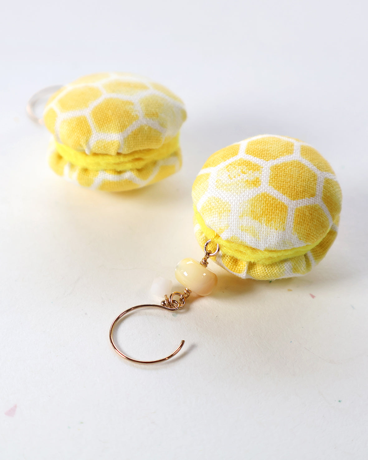 Honeybee Macaron Earrings