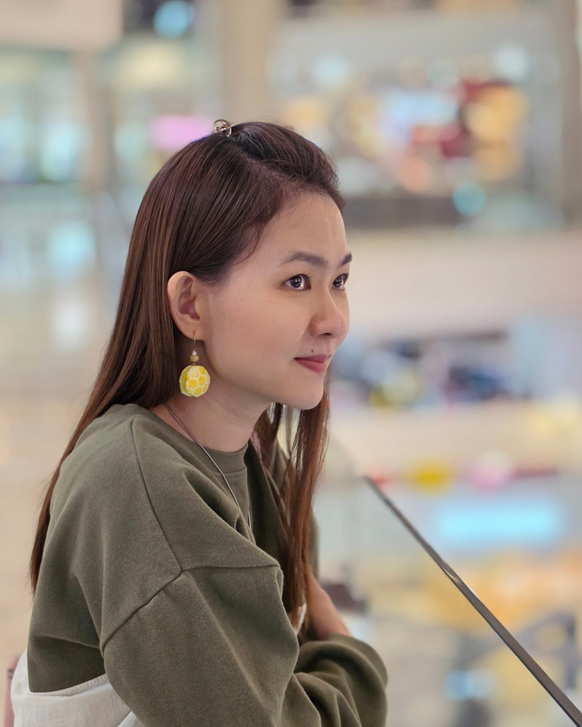 Honeybee Macaron Earrings