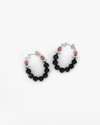 Inky Hoop Earrings