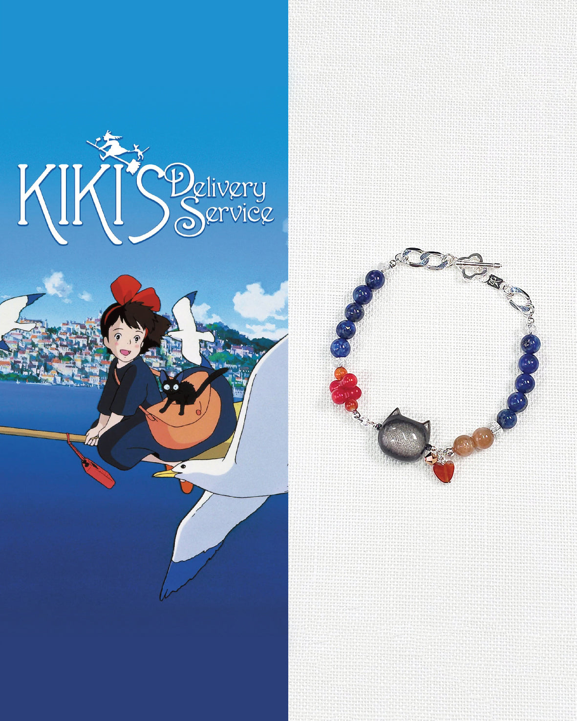 Jiji the Black Cat Bracelet