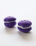 Lavender Macaron Earrings