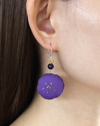 Lavender Macaron Earrings
