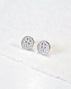 Lucky Coin Stud Earrings