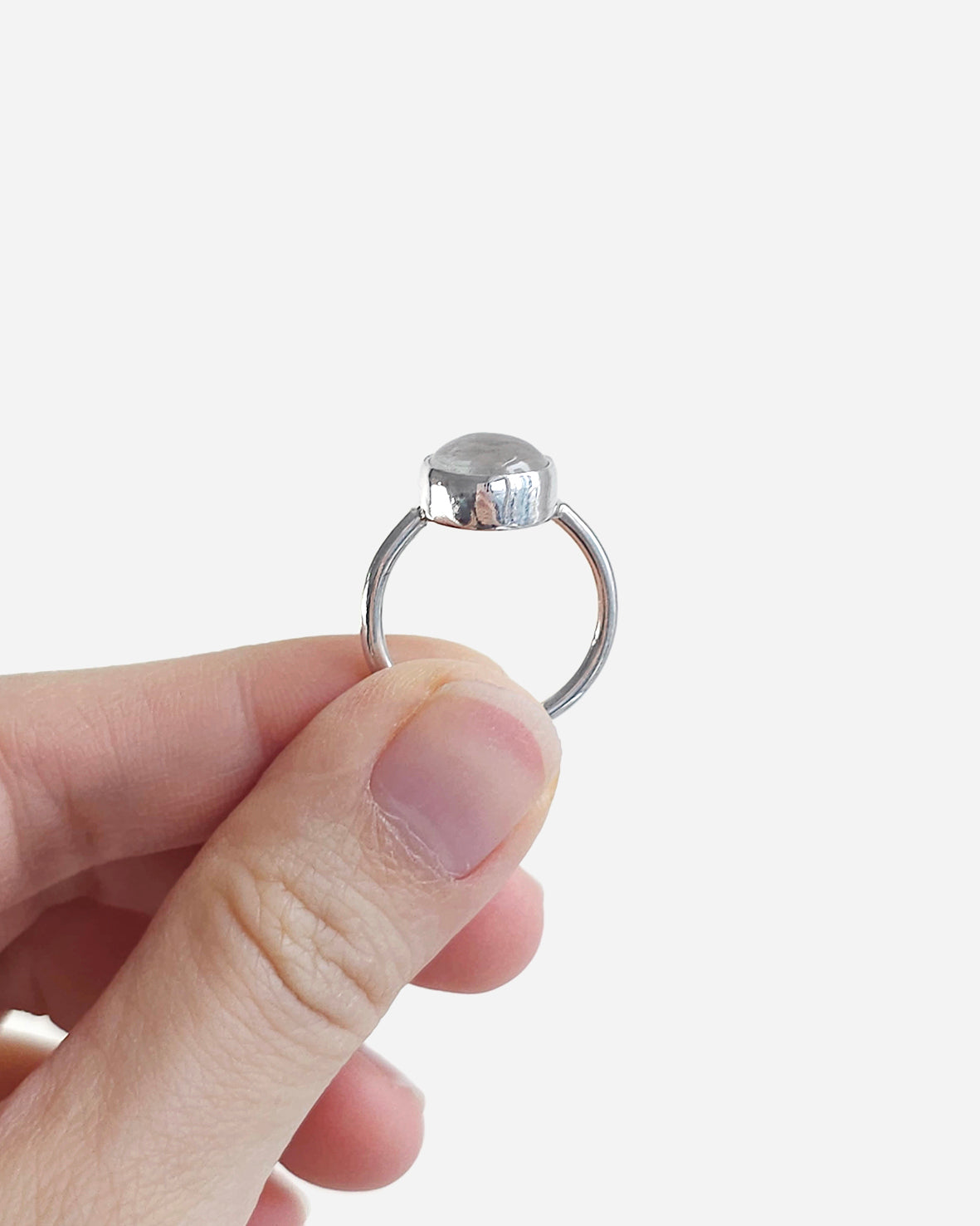 Lunar Quartz Ring
