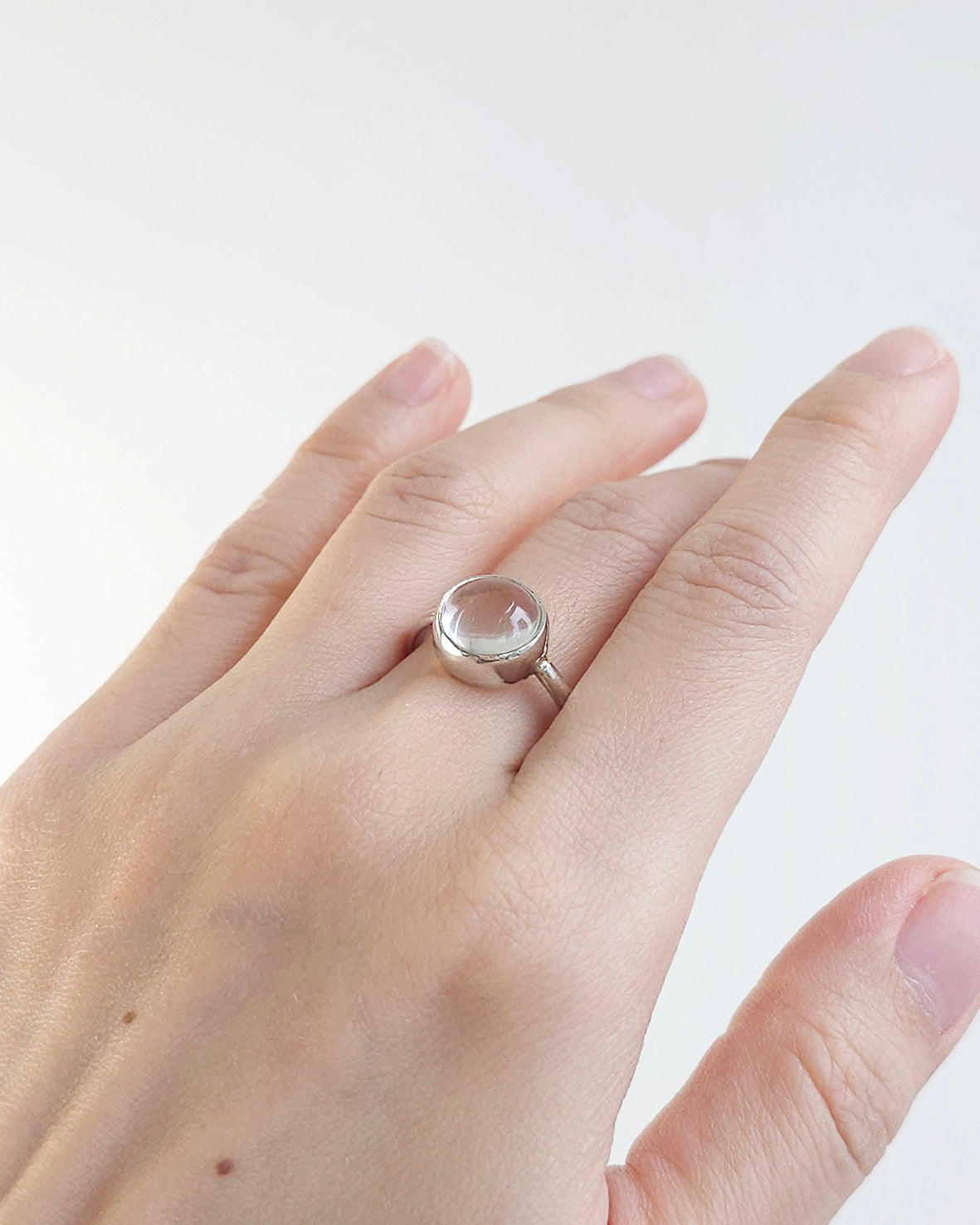 Lunar Quartz Ring