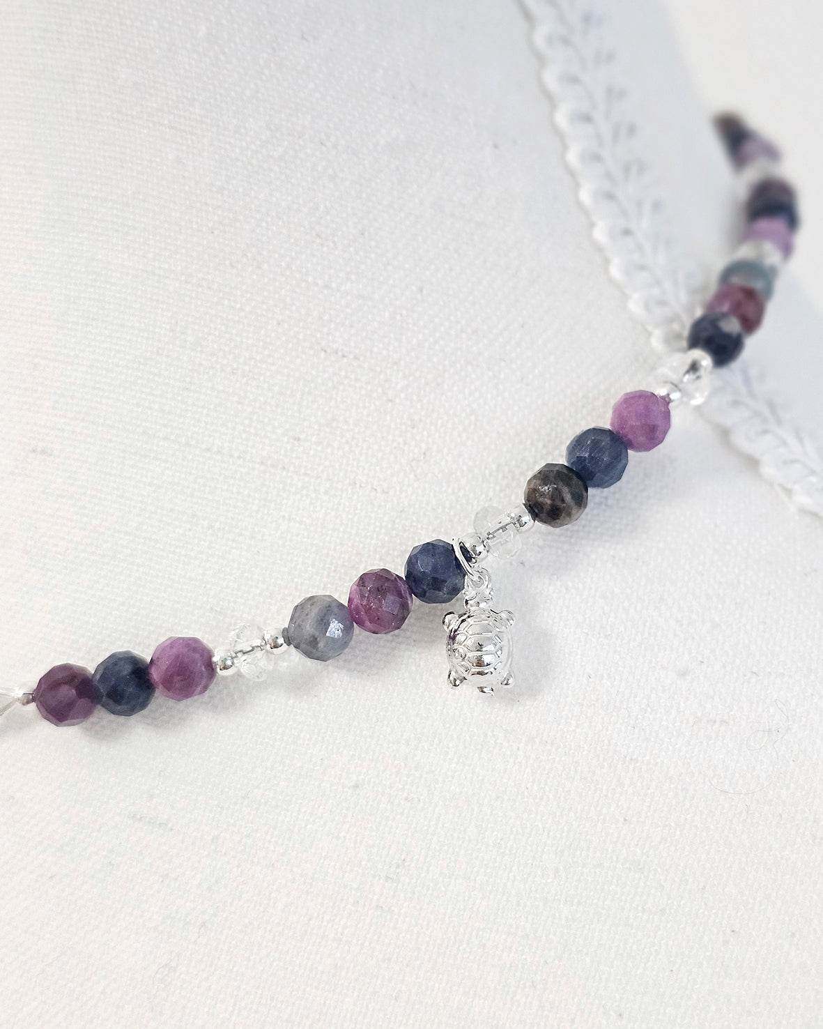 Multicolor Sapphire Necklace