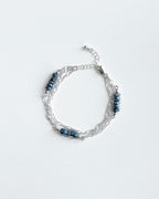 Silverite Sapphire Bracelet