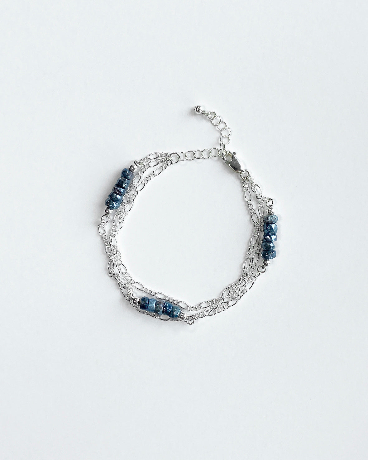 Silverite Sapphire Bracelet