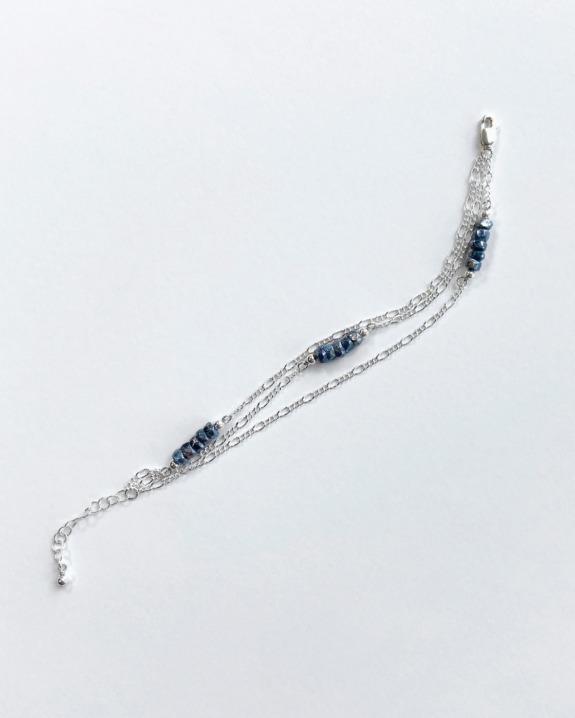 Silverite Sapphire Bracelet