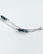 Silverite Sapphire Bracelet
