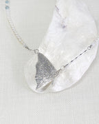 Wing of Green Angelite Necklace