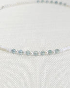 Wing of Green Angelite Necklace