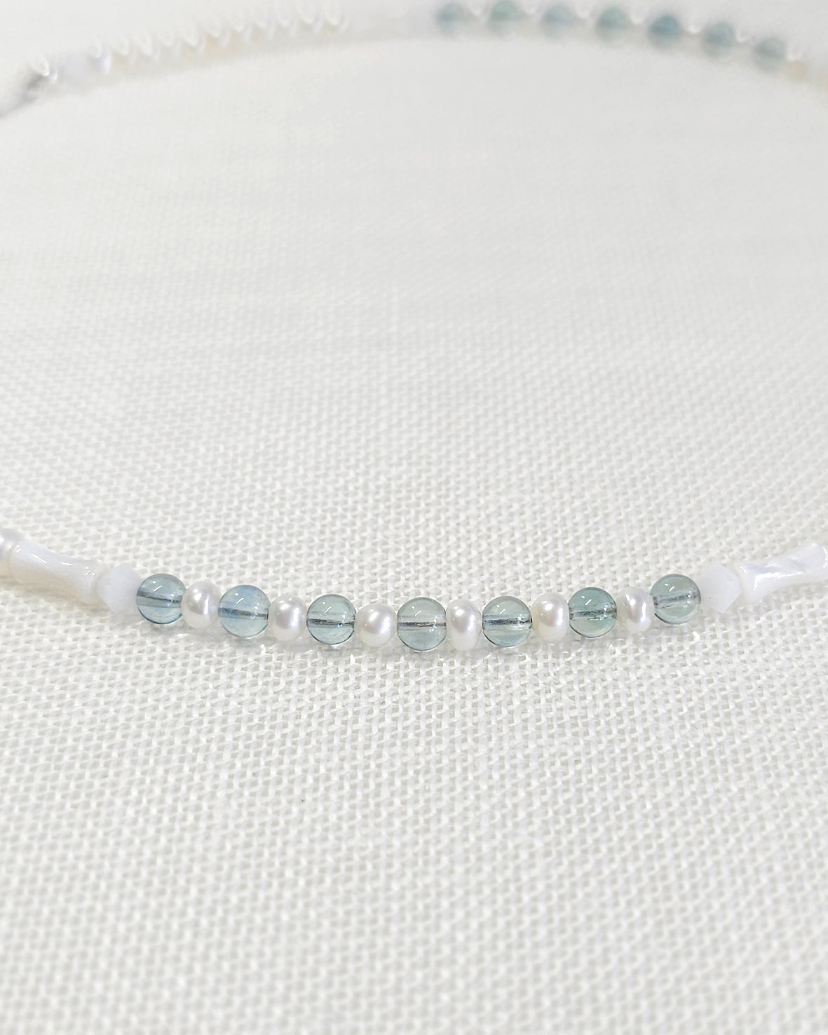 Wing of Green Angelite Necklace