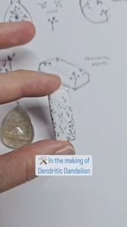 Dendritic Dandelion Necklace